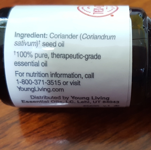 Young Living Coriander Vitality Essential Oil 5mL - Picture 2 of 2
